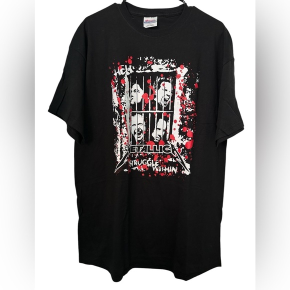 METALLICA XL BAND TEE NEW - Picture 1 of 4